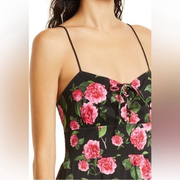 ALICE + OLIVIA Chantay Floral-Print Maxi Dress in Multicolor Size US 2 - Picture 7 of 7